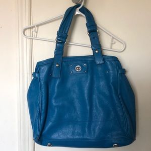 Marc Jacobs Large Bright Blue Shoulder Bag
